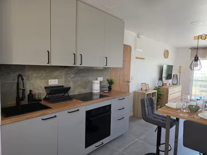 Kitchen and dining